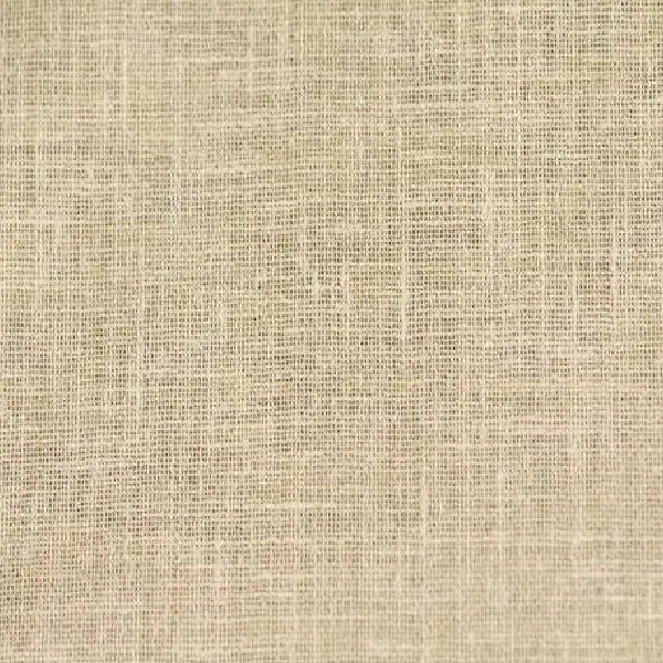 Light beige linen curtain fabric