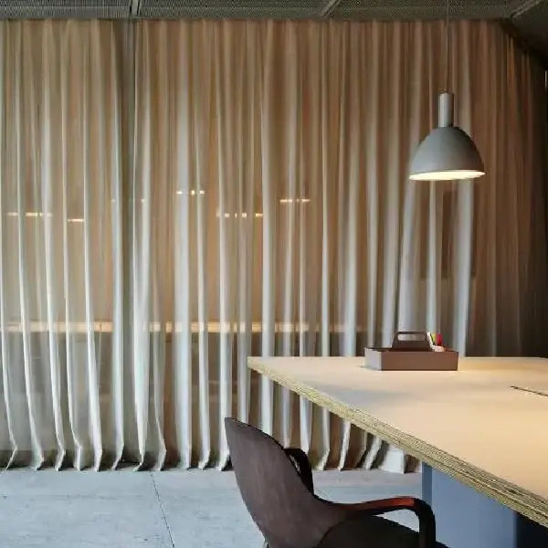 Sheer Office curtain