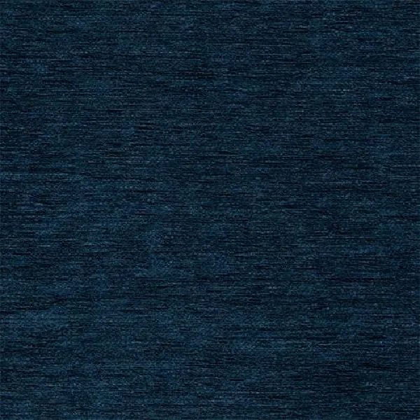 A close-up of dark blue textured fabric.