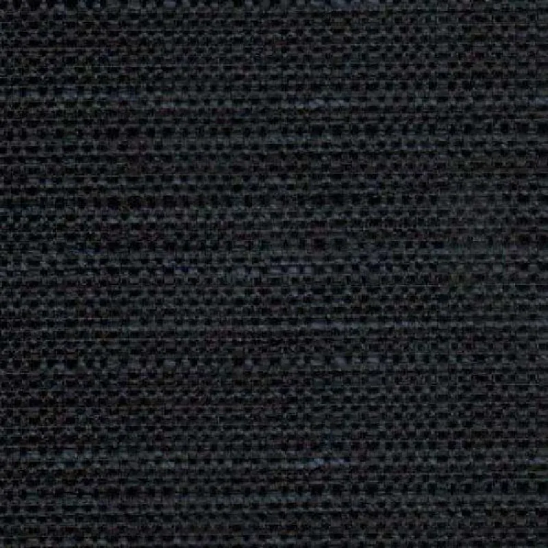 Charcoal grey textured pencil pleat curtain fabric.