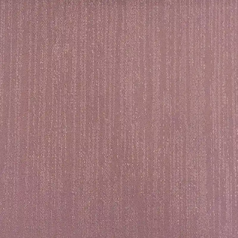 Rose gold striped pencil pleat curtain fabric.