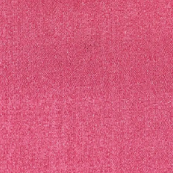 a vibrant, textured pink fabric, likely for a curtain, with a speckled, woven appearance.