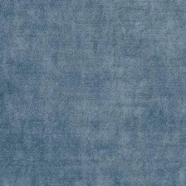 blue velvet-like fabric.