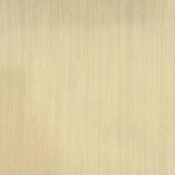 light cream or beige blackout curtain with a subtle vertical textured pattern.