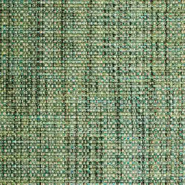 light green fabric with a thick woven texture.
