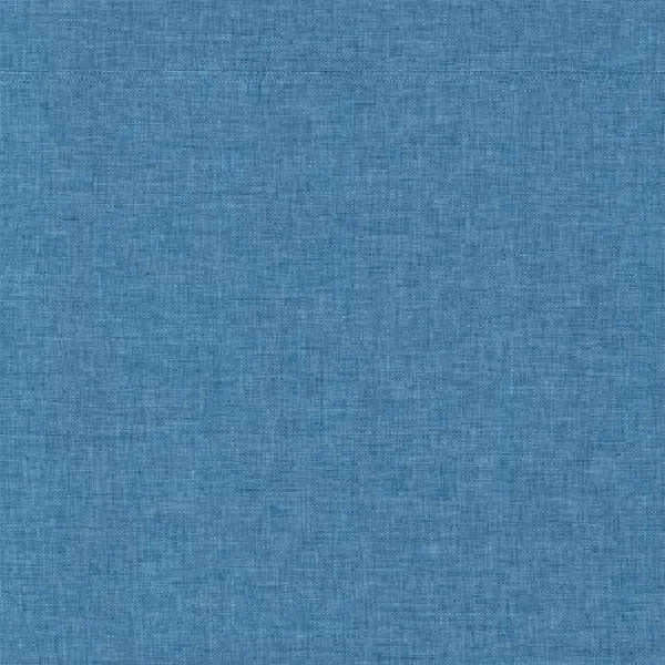 solid blue blackout curtain with a subtle woven texture.