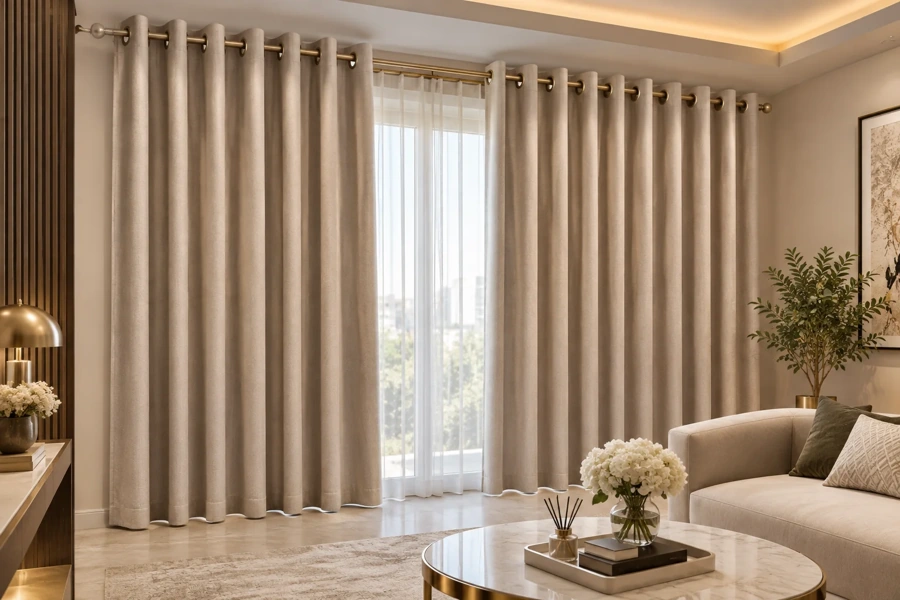 Eyelet Curtain
