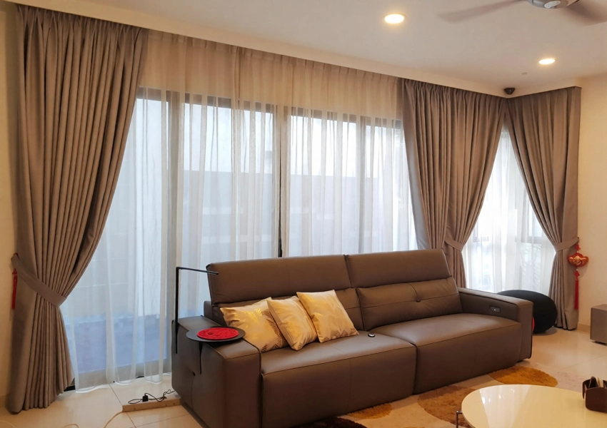 Modern Living Room Curtains
