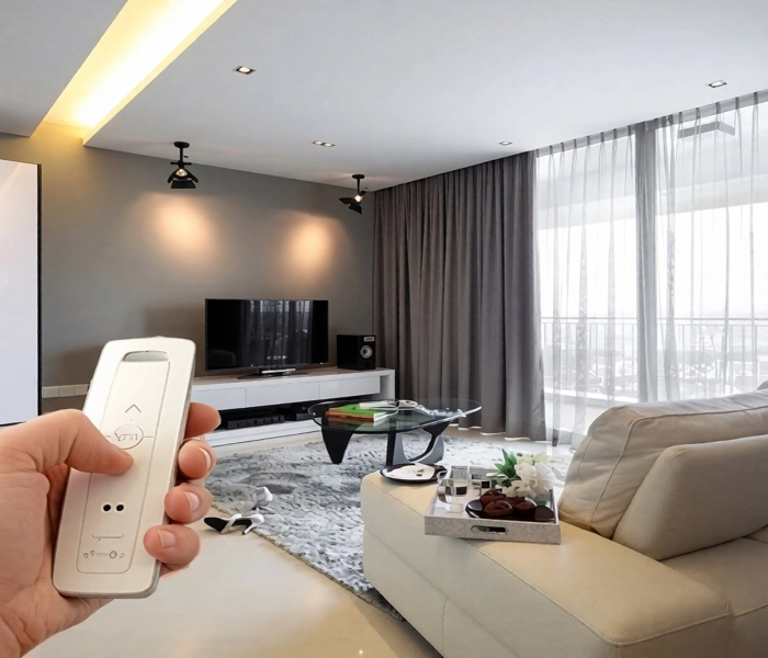 Motorized curtains